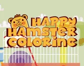 Happy Hamster Coloring
