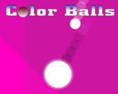 Падающие разноцветные шары
