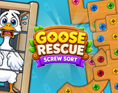 Goose Rescue: Screw Sort