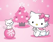 Hello Kitty - Рождественский Пазл