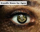 Глаз женщины-крокодила -  Пазл