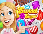 Сахарные конфеты - 3 в ряд