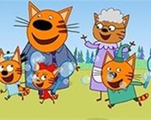 Кошачья семья - образовательные игры для детей