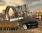 Muddy Village Car Stunt