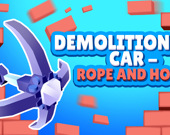 Demolition Car - Rope and Hook
