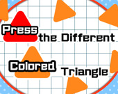 Нажми на треугольник другого цвета