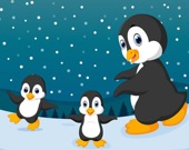 Пингвины зимой - Мемори