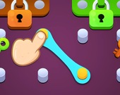 Move the rubber bands: Logic puzzle