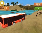 Пляжный автобус: Вождение по воде