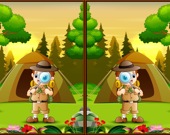 Spot 5 Differences Camping
