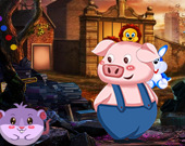 Побег фермерской свиньи