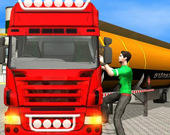 Симулятор грузовика с нефтяной цистерной