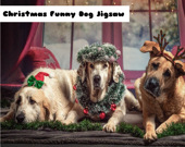 Christmas Funny Dog Jigsaw