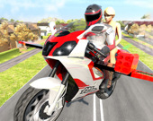 Летающий мотоцикл: симулятор вождения
