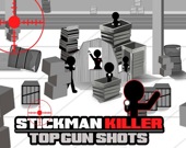 Убийца Стикмен: Лучшие выстрелы из пистолета