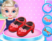 Маленькая принцесса: Дизайн модной обуви