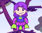 Пазл: Фиолетовая героиня