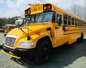 Пазл: Школьные автобусы