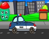 Побег полицейской машины