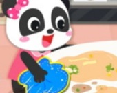 Детеныш панды Жизнь по уборке