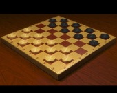 Checkers Dama chess board