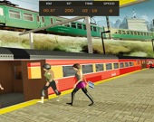 Modern Train Driving Simulator: City Train Games